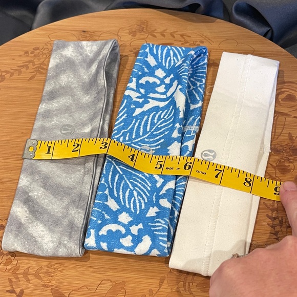 lululemon athletica Hair Accessories Set - Gray, Blue, Cream - Picture 6 of 7